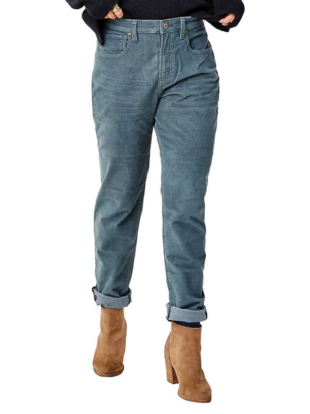 Carve Designs Women's Dogtown Carson Cord Corduroy Pants in Blue Size 4